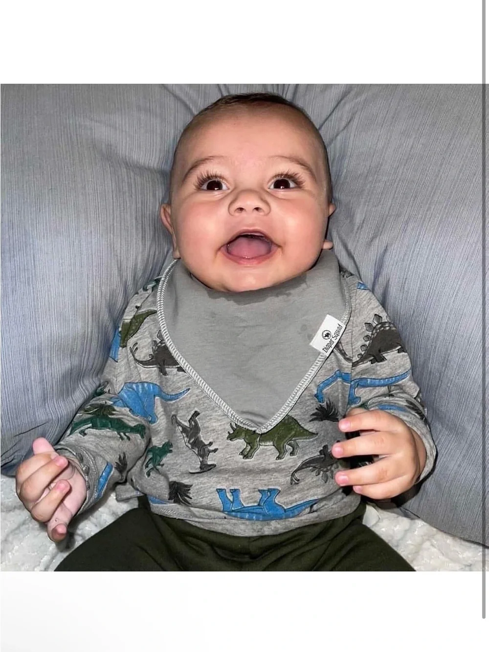 10 pack Diaper Squad Neutral Cotton Bandana Bib Set Baby Cotton Fleece